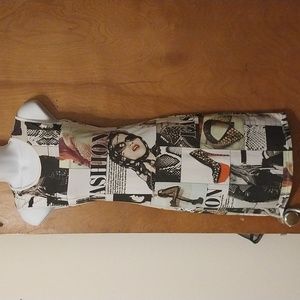Cleo fashion print dress